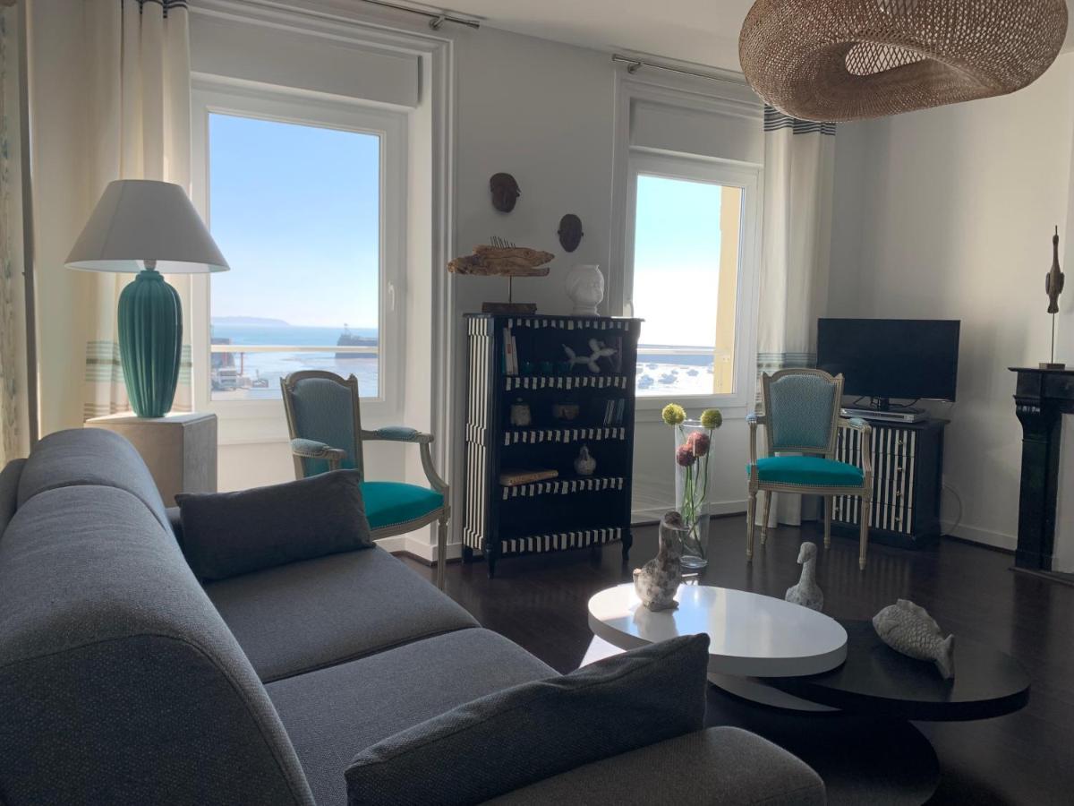 גראנוויל Appartement Villa Chausey, Vue Sur Le Port מראה חיצוני תמונה